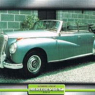 300 d (Mercedes-Benz-1958) (PKW-K) - Hochglanzbild- und Infokarte (mit 3er Lochung)