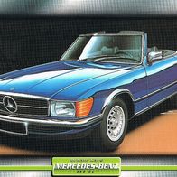 350 SL (Mercedes-Benz-1970) (PKW-K) - Hochglanzbild- und Infokarte (mit 3er Lochung)