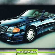 500 SL (Mercedes-Benz-1989) (PKW-K) - Hochglanzbild- und Infokarte (mit 5er Lochung)