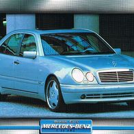 E 55 AMG (Mercedes-Benz-1997)(PKW-K) - Hochglanzbild- und Infokarte (mit 3er Lochung)