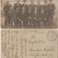 Hohen Luckow Satow Foto-AK vom 17.02.1917 St. Bimak mit einigen seiner Burschen