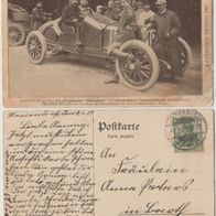 Sport Autorennen 1907 Kaiserpreis Zweiter Sieger Reklame für Hautvast-und-Continental
