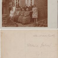 Wilhelmine Jähnert Kolonialwarenladen um 1920 Tolle Fotokarte zuordnung-fehlt