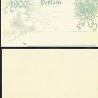 Reichspostkarte Briefmarke - 5 Pfennig Germania neu