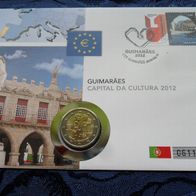 Portugal 2012* 2 Euro Numisbrief Kulturhauptstadt Guimaräes.