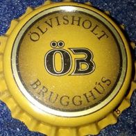 Ölvisholt Brugghús ÖB Bier Kronkorken Island 2016 Brauerei Kronenkorken in unbenutzt