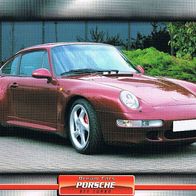 911 Turbo (Porsche-1995) (PKW-K) - Hochglanzbild- und Infokarte (mit 5er Lochung)