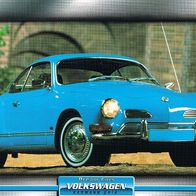 Karmann Ghia (VW-1955) (PKW-K) - Hochglanzbild- und Infokarte (mit 3er Lochung)