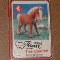 altes Steiff Tier-Quartett Berliner Spielkarten