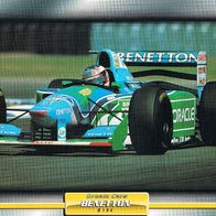 B 194 (Benetton-1994) (PKW-K) - Hochglanzbild- und Infokarte (mit 3er Lochung)