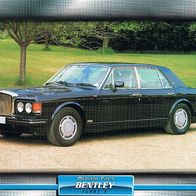 Turbo R (Bentley-1985) (PKW-K) - Hochglanzbild- und Infokarte (mit 3er Lochung)