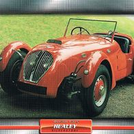 Silverstone (Healey-1949) (PKW-K) - Hochglanzbild- und Infokarte (mit 5er Lochung)