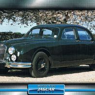 Mark I 3.4 (Jaguar-1957) (PKW-K) - Hochglanzbild- und Infokarte (mit 5er Lochung)