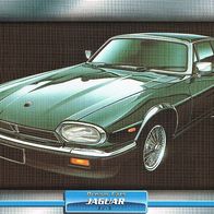 XJ-S (Jaguar-1975) (PKW-K) - Hochglanzbild- und Infokarte (mit 3er Lochung)