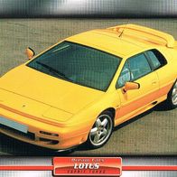 Esprit Turbo (Lotus-1987) (PKW-K) - Hochglanzbild- und Infokarte (mit 3er Lochung)