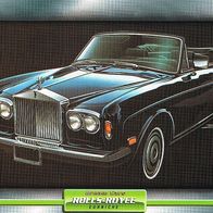 Corniche (braun) (Rolls-Royce-1971)(PKW-K)-Glanzbild- und Infokarte (mit 3er Lochung)