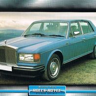 Silver Spirit (Rolls-Royce-1988) (PKW-K) - Glanzbild- und Infokarte (mit 3er Lochung)