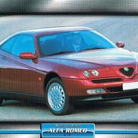 GTV (Alfa Romeo-1995) (PKW-K) - Hochglanzbild- und Infokarte (mit 3er Lochung)