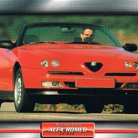 Spider (Alfa Romeo-1995) (PKW-K) - Hochglanzbild- und Infokarte (mit 3er Lochung)