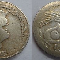 Tunesien 1/2 Dinar 1990 ## Ga1