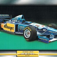 B195 (Benetton-1995) (PKW-K) - Hochglanzbild- und Infokarte (mit 3er Lochung)