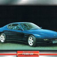 456 GT (Ferrari-1994) (PKW-K) - Hochglanzbild- und Infokarte (mit 3er Lochung)