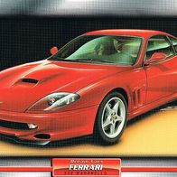 550 Maranello (Ferrari-1996) (PKW-K) - Hochglanzbild- und Infokarte (mit 3er Lochung)