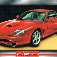 550 Maranello (Ferrari-1996) (PKW-K) - Hochglanzbild- und Infokarte (mit 5er Lochung)