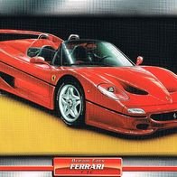 F 50 (Ferrari-1995) (PKW-K) - Hochglanzbild- und Infokarte (mit 5er Lochung)