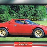 Stratos (Lancia-1973) (PKW-K) - Hochglanzbild- und Infokarte (mit 3er Lochung)