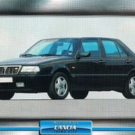 Thema 8/32 (Lancia-1986) (PKW-K) - Hochglanzbild- und Infokarte (mit 3er Lochung)