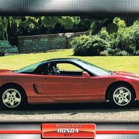 NSX (Honda-1991) (PKW-K) - Hochglanzbild- und Infokarte (mit 5er Lochung)