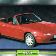 MX 5 (Mazda-1989) (PKW-K) - Hochglanzbild- und Infokarte (mit 3er Lochung)