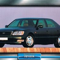 Lexus LS 400 (Toyota-1998) (PKW-K) - Hochglanzbild- und Infokarte (mit 3er Lochung)