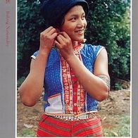 China 1994 - Bulang Nationality, AK 349 Ansichtskarte Postkarte