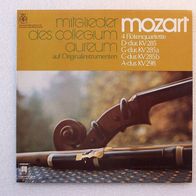 Mitglieder des Collegium Aureum - Mozart / Flötenquartette, LP - Orbis 1976