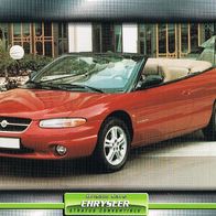Stratus Convertible (Chrysler-1997) (PKW-K)Glanzbild- und Infokarte (mit 3er Lochung)