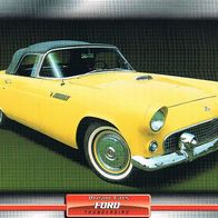 Thunderbird (Ford-1955) (PKW-K) - Hochglanzbild- und Infokarte (mit 3er Lochung)