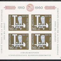 Schweiz Block 17, Pro Patria, postfrisch