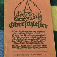 Der Oberschlesier, Monatsschrift, 6. Jahrgang, Dez 1924