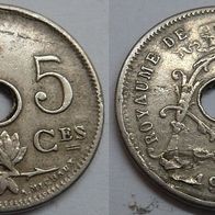 Belgien 5 Centimes 1910 "Belgique" ## Ga3