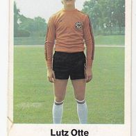 Bergmann Fußball 1976/77 Lutz Otte Nr 89