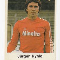 Bergmann Fußball 1977/78 Jürgen Rynio Nr 86