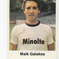 Bergmann Fußball 1977/78 Maik Galakos Nr 103