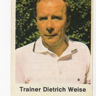 Bergmann Fußball 1977/78 Trainer Dietrich Weise Nr 247