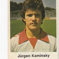 Bergmann Fußball 1977/78 Jürgen Kaminsky Nr 329