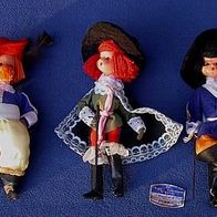Die Drei Musketiere, Puppen von VEB biggi Waltershausen