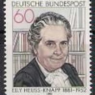 BRD 1082, Elly Heuss-Knapp, postfrisch