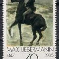 BRD 987, Max Liebermann, postfrisch