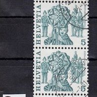 Schweiz Mi. Nr. 1100 A - 4-fach - Volksbräuche o <